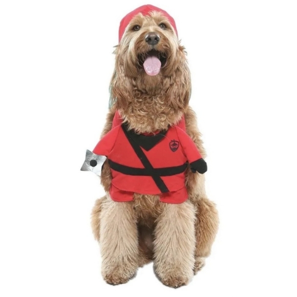 Vibrant Life Halloween Dog or Cat Costume Ninja Small 17-20 inches - Picture 3 of 7